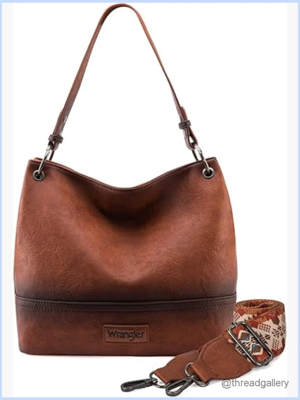 Vegan Leather Hobo Bag Top Handle Shoulder Purse Handbag